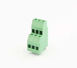 YB螺釘式PCB兩層三針接線(xiàn)端子