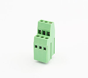 YB螺釘式PCB兩層三針接線(xiàn)端子