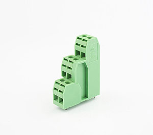 YB螺釘式PCB三層兩針接線(xiàn)端子